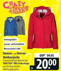 Famila Nord Ost Damen- und Herren Outdoorjacke Angebot