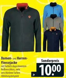 Famila Nord Ost Damen und Herren Fleecejacke Angebot