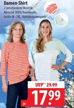 Famila Nord Ost Damen-Shirt Angebot