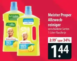 Famila Nord Ost Meister Proper Allzweckreiniger Angebot