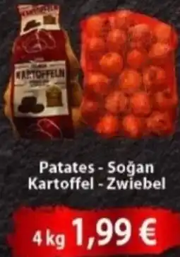 Hüdaverdi Patates - Soğan Kartoffel-Zwiebel Angebot