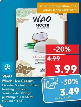 Kaufland Wao Mochi Ice Cream Angebot