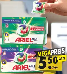 Mäc Geiz Ariel Waschmittel Angebot