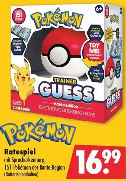 Mäc Geiz Pokemon Ratespiel Angebot