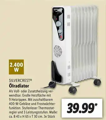 Lidl ölradiator Angebot