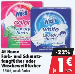 Mäc Geiz At Home Farb- und Schmutzfangtücher oder Wäscheweißtücher Angebot