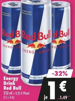 Mäc Geiz Energy Drink Red Bull Angebot