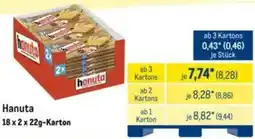 METRO Hanuta Angebot