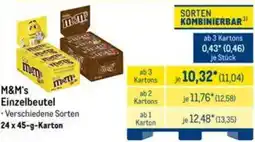 METRO M&M's Einzelbeutel Angebot