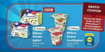 Lidl Milbona Knusper Joghurt Angebot