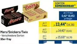 METRO Mars/Snickers/Twix Angebot