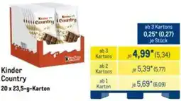 METRO Kinder Country Angebot