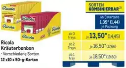 METRO Ricola Kräuterbonbon Angebot