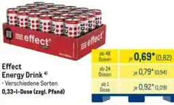 METRO Effect Energy Drink Angebot
