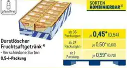 METRO Durstlöscher Fruchtsaftgetränk Angebot