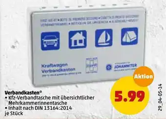 PENNY Verbandkasten Angebot