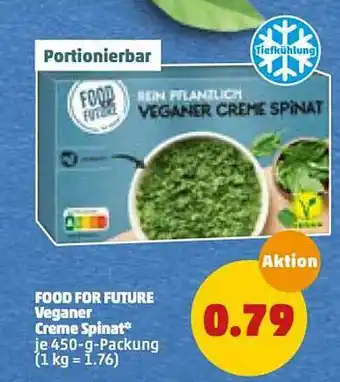 PENNY Food For Future Veganer Creme Spinat Angebot