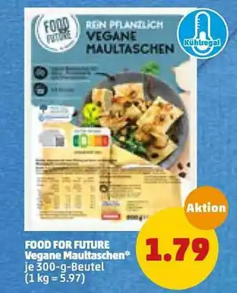 PENNY Food For Future Vegane Maultaschen Angebot