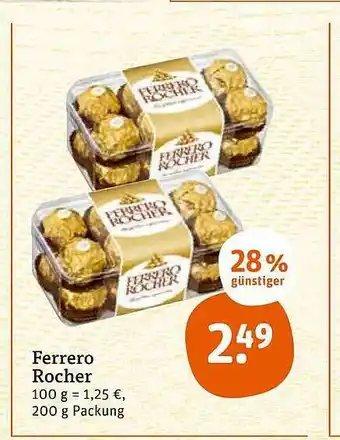 tegut Ferrero Rocher Angebot