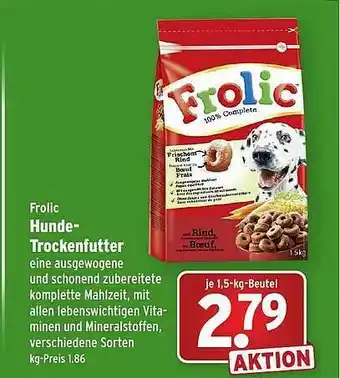 Wasgau Frolic Hundetrockenfutter Angebot