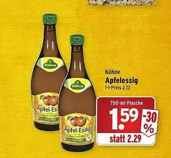 Wasgau Kühne Apfelessig Angebot