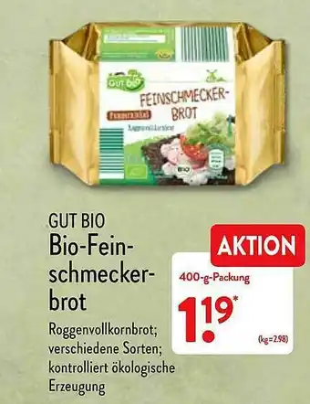 Aldi Nord Gut Bio-feinschmeckerbrot Angebot