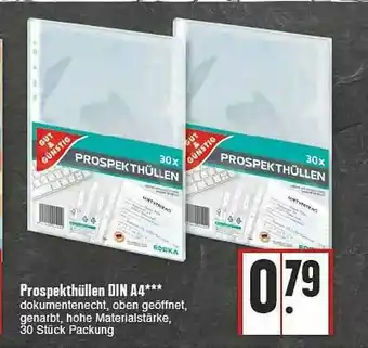 E-Center Gut & Günstig Prospekthüllen Din A5 Angebot