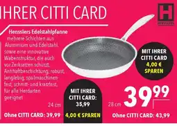 CITTI Markt Hensslers Edelstahlpfanne Angebot