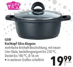 CITTI Markt GSW Kochtopf Silco Aluguss Angebot