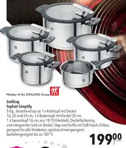 CITTI Markt Zwilling Topfset Simplify Angebot