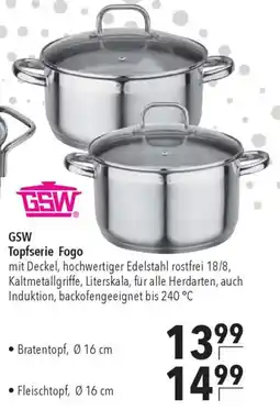 CITTI Markt GSW Topfserie Fogo Angebot