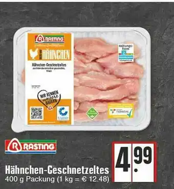 Edeka Rasting Hähnchen-geschnetzeltes Angebot