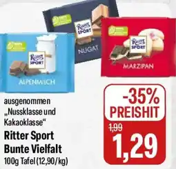 Feneberg Ritter Sport Bunte Vielfalt Angebot