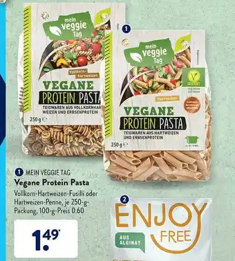 Aldi Süd Mein Veggie Tag Vegane Protein Pasta Angebot