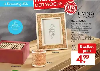 Aldi Süd Living At Home Flechtlook-deko Angebot