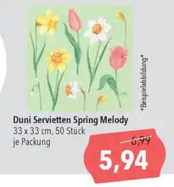 CITTI Markt Duni Servietten Spring Melody Angebot