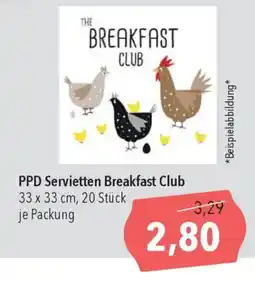 CITTI Markt PPD Servietten Breakfast Club Angebot
