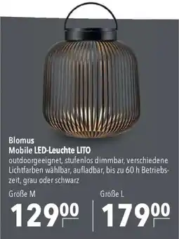 CITTI Markt Blomus Mobile LED-Leuchte LITO Angebot