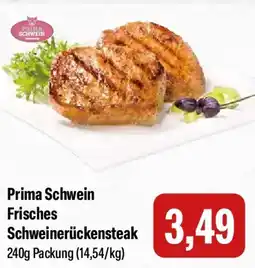 Feneberg Prima Schwein Frisches Schweinerückensteak Angebot