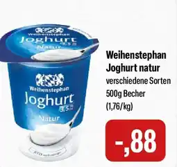 Feneberg Weihenstephan Joghurt natur Angebot