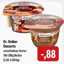 Feneberg Dr. Oetker Desserts Angebot