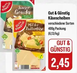 Feneberg Gut & Günstig Käsescheiben Angebot