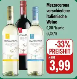 Feneberg Mezzacorona verschiedene italienische Weine Angebot