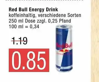 Marktkauf Red Bull Energy Drink Angebot