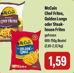 Feneberg McCain Chef Frites, Golden Longs oder Steak house Frites Angebot