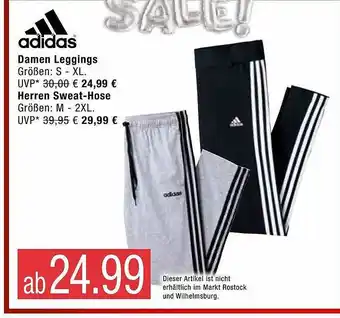 Marktkauf Adidas Damen Leggings Oder Herren Sweat-hose Angebot