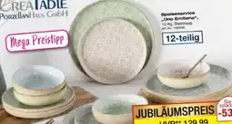 Möbel Inhofer Creatable Speiseservice Uno Emiliana 12-tlg Angebot