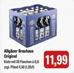 Feneberg Allgäuer Brauhaus Original Angebot