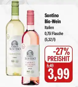 Feneberg Sontino Bio-Wein Angebot