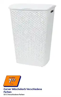 Action Curver Wäschekorb Angebot